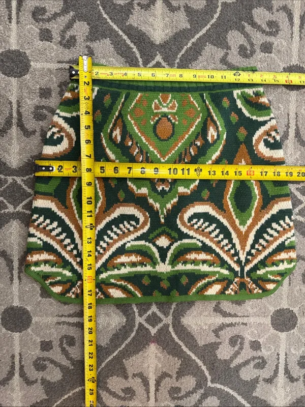 Farm Rio Pinneaple Ikat Knit Mini Skirt Size Small - Image 9