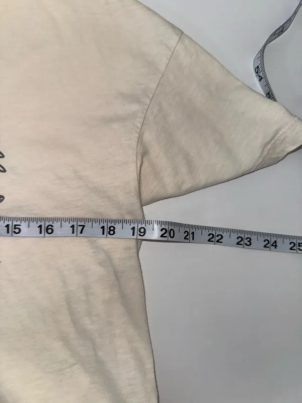 American Eagle Save The Bees Graphic Tee Cream Oversized Short Sleeve - Image 9