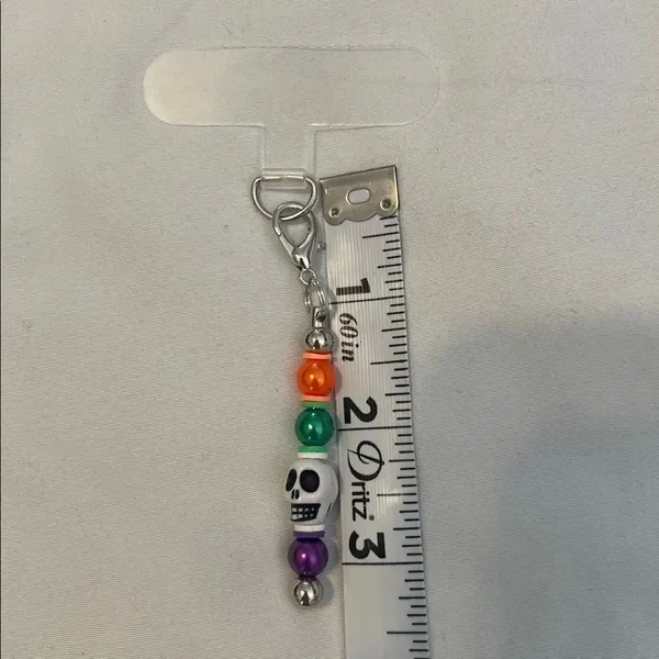 NWT Angela’s Designs handmade one of a kind Halloween cell phone charm - Image 3