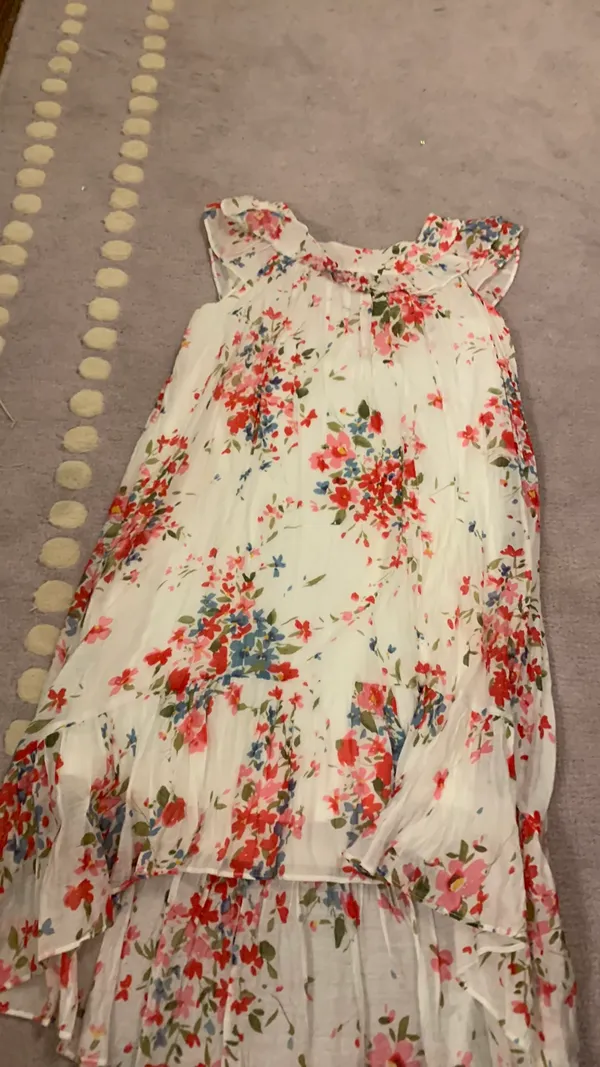 Floral dress White Size L - Image 2