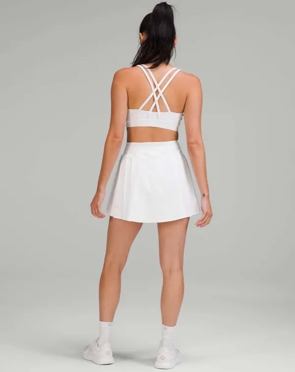 Lululemon Side-Pleat High-Rise Tennis Skirt White 6 - Image 12