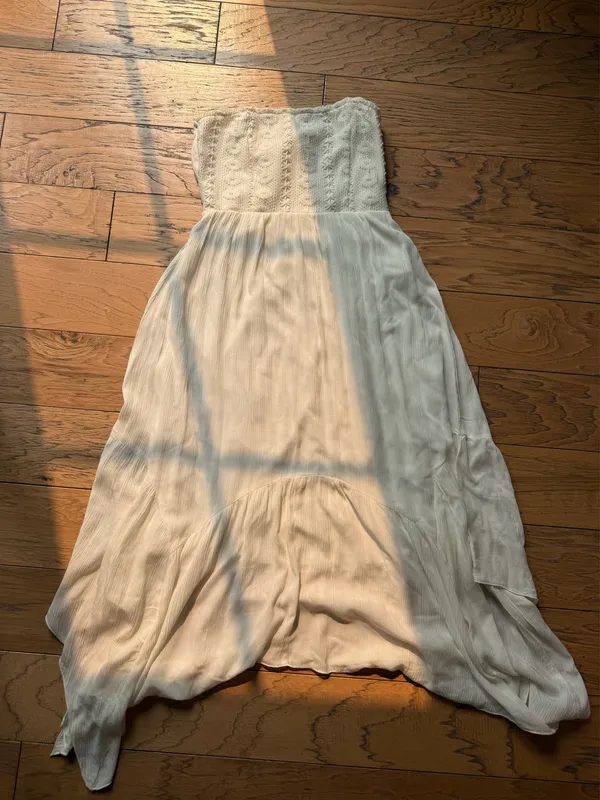 Altar'd State Dress White Strapless - Image 2