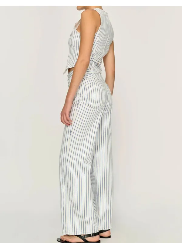 DL1961 Gisele Wide Leg High Rise Pants Size 30 - Image 13