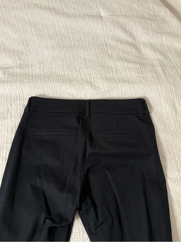 Old Navy Black Men's Dress Pants - Straight Leg - Image 6