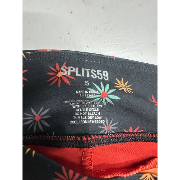 Splits59 Sydney High Waist Floral Leggings Sz S‎ NWT Workout Gym Training - Image 8