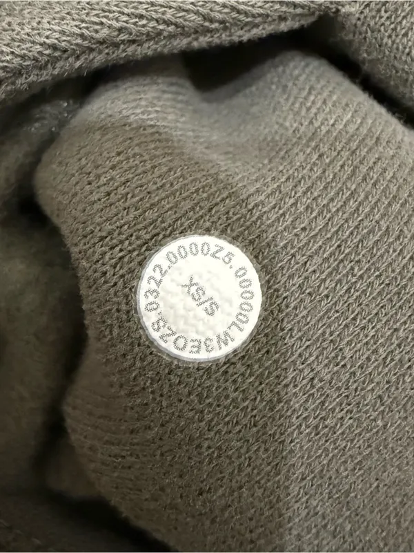 LULULEMON Olive Green Scuba Oversized Full Zip Hooded Jacket Size XS/S - Image 11