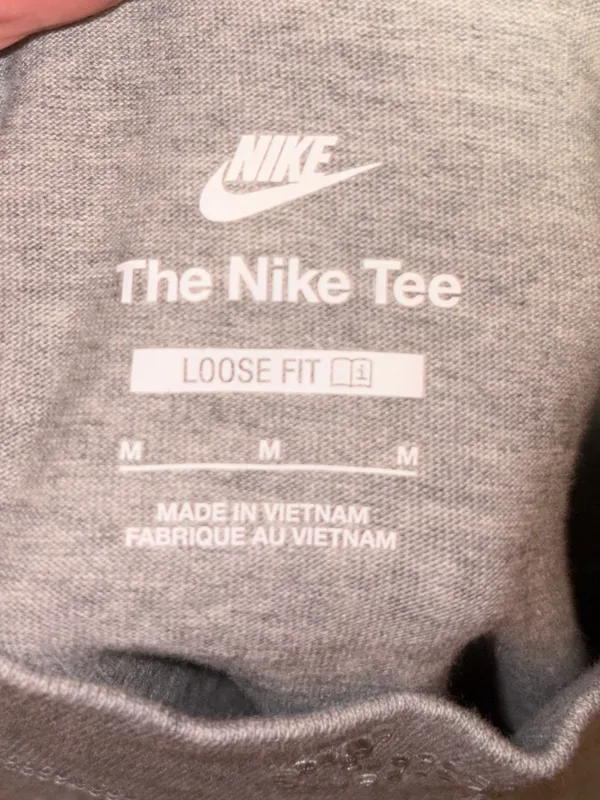 Nike rhinestone Gray Cropped Long-Sleeve Mock Neck Top - Image 9