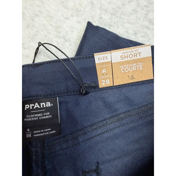 Prana Kayla‎ High Rise Jean Indie Blue Womens 6 Short 30 Inseam NWT 1968371 - Image 7
