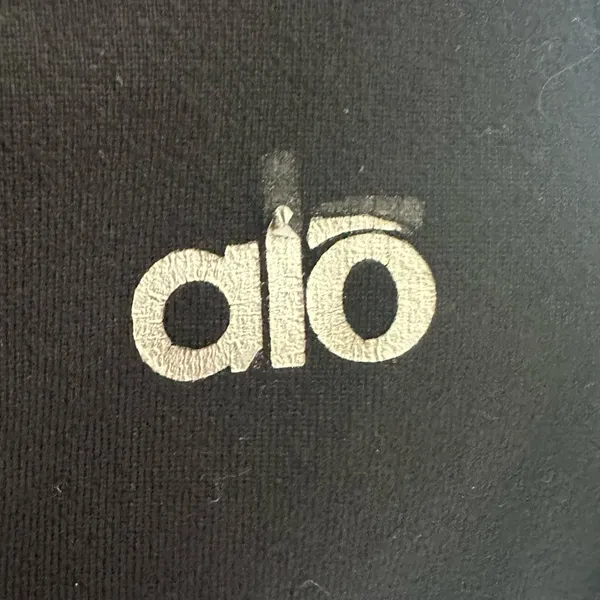 Alo Yoga Pants Leggings Wide Leg Small Black Purple Loose Fit CoolFit - Image 4