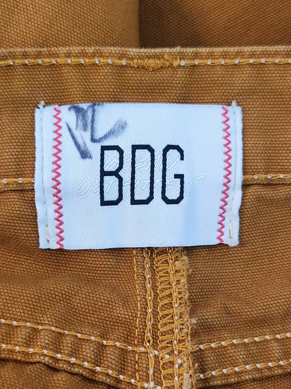 BDG Urban Outfitters Womens Golden Brown Carpenter Utility Pants Size 26 - Image 10