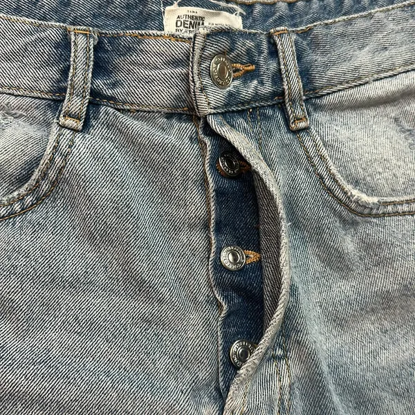 MOVING SALE Zara Distressed denim cutoff shorts - Image 2