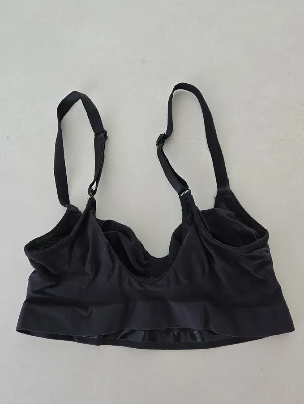 SKIMS Sculpting Bralette In Black Size L - Image 4