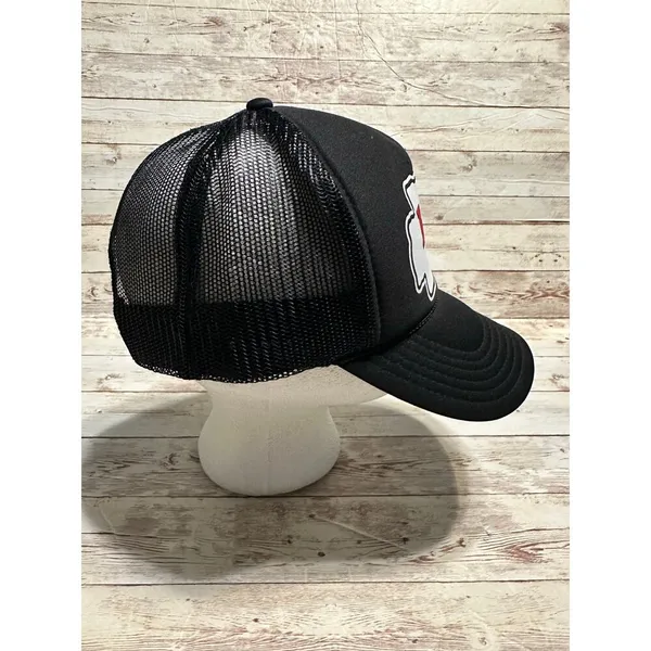 Otto KC Kansas City Chiefs Trucker Hat One-Size Snapback Cap Football NFL Black - Image 4