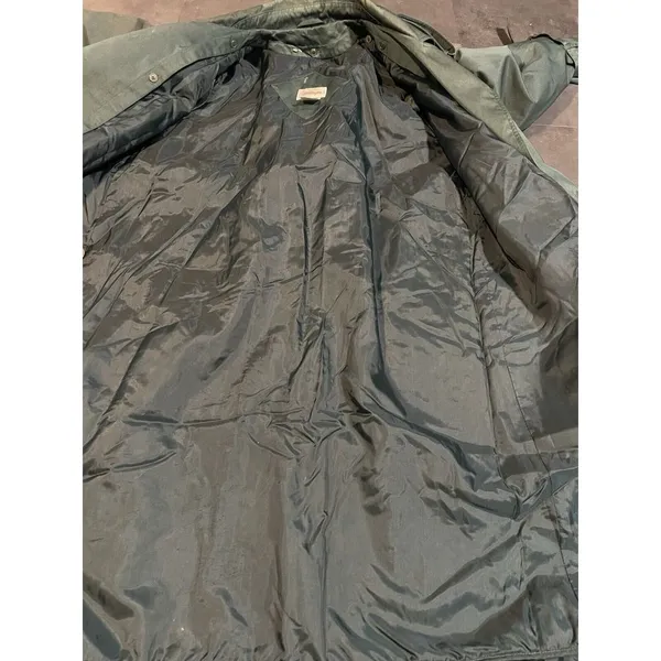 Worthington‎ Women's Double-breasted trenchcoat thermal light size 16 green - Image 2