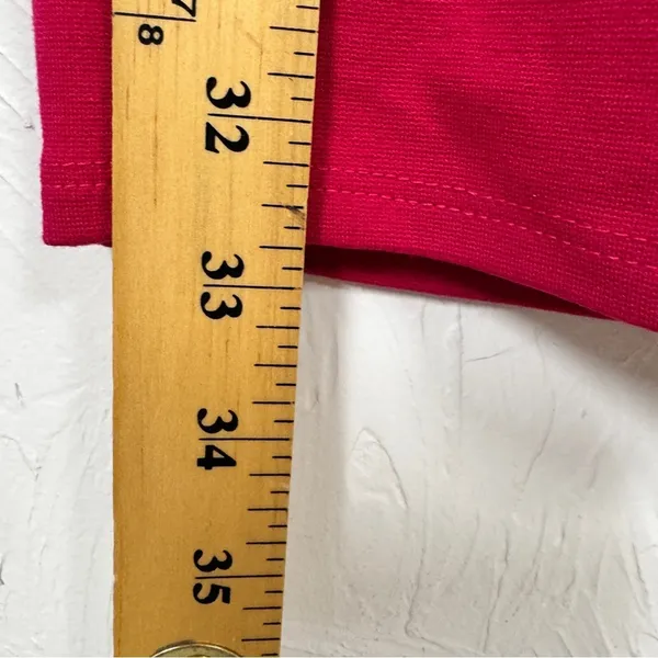 Lulus Fuchsia Pink Bodycon Mini Dress Womens M Barbie Sleeveless Cocktail - Image 9