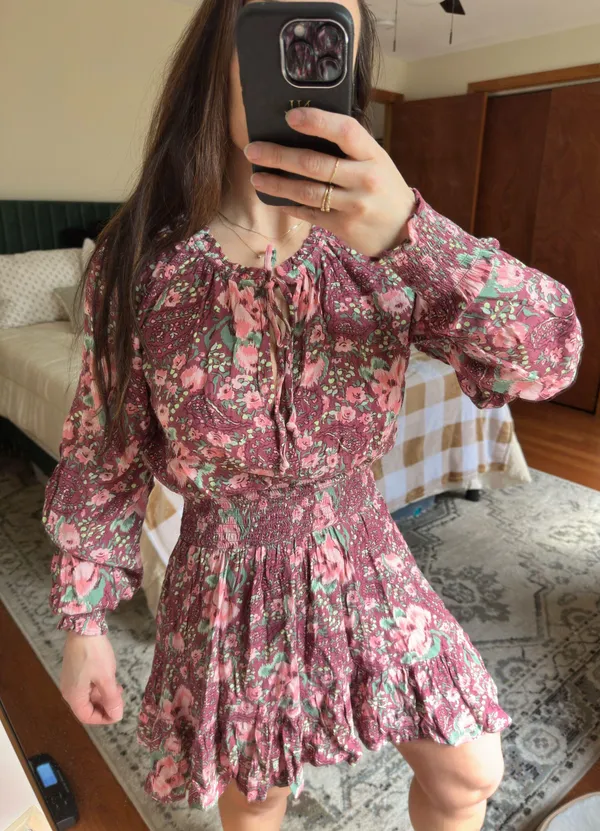Aerie Long Sleeve Dress - Image 3