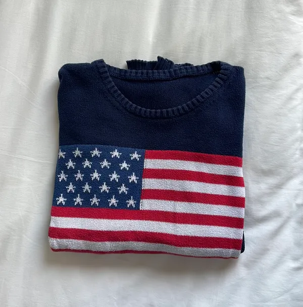 USA Flag Sweater - Image 3