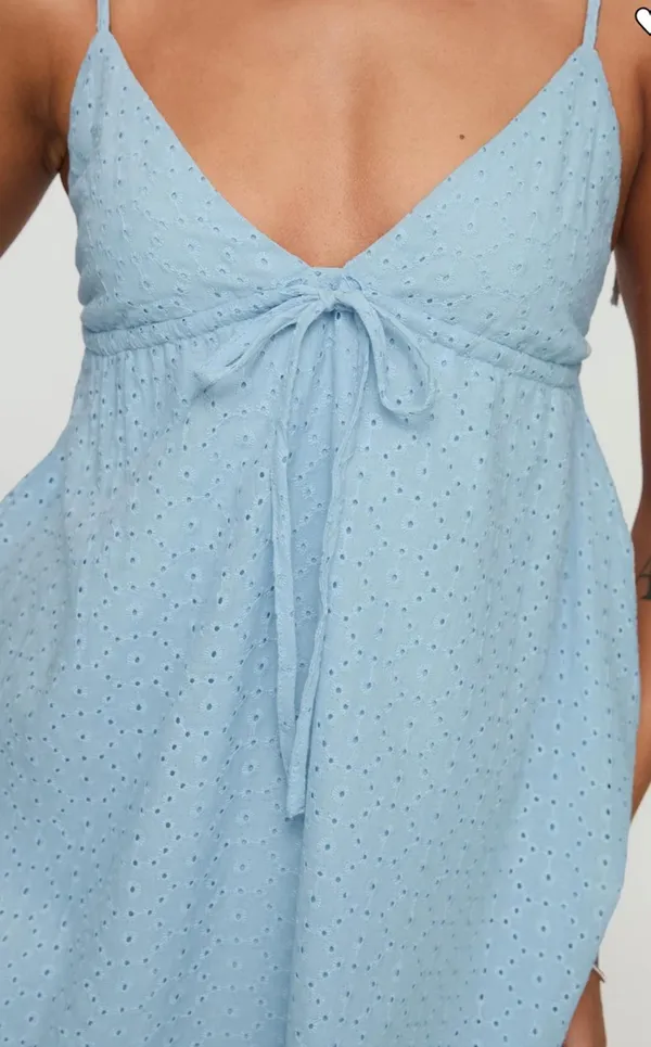 Princess Polly Eyelet Dress - Image 4