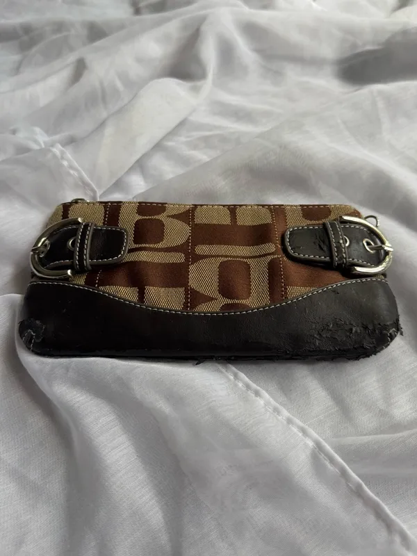 Vintage Y2K Wallet Brown - Image 5