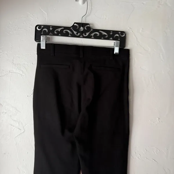 Quince Black Stretch Ponte Straight Leg Pants Women's S‎ Interview Outfit Women - Image 7