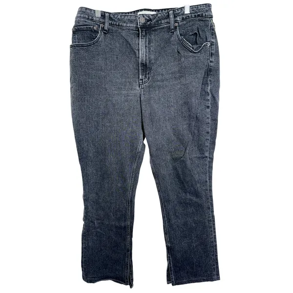 Abercrombie & Fitch Curve Love Skinny High Rise Black Skinny Jeans Size 32 14 S - Image 2