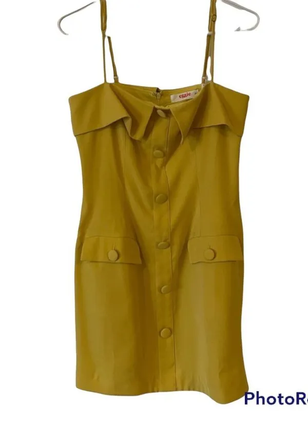 Yellow Eggy Sunny Dress Sz M - Image 4