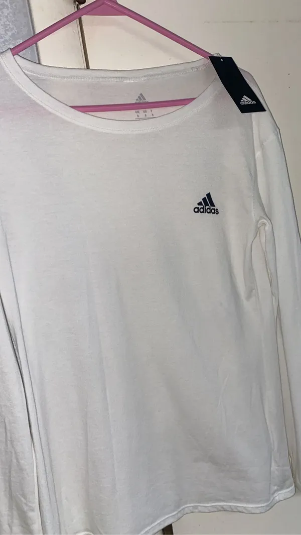 Long Sleeve Tee White - Image 4