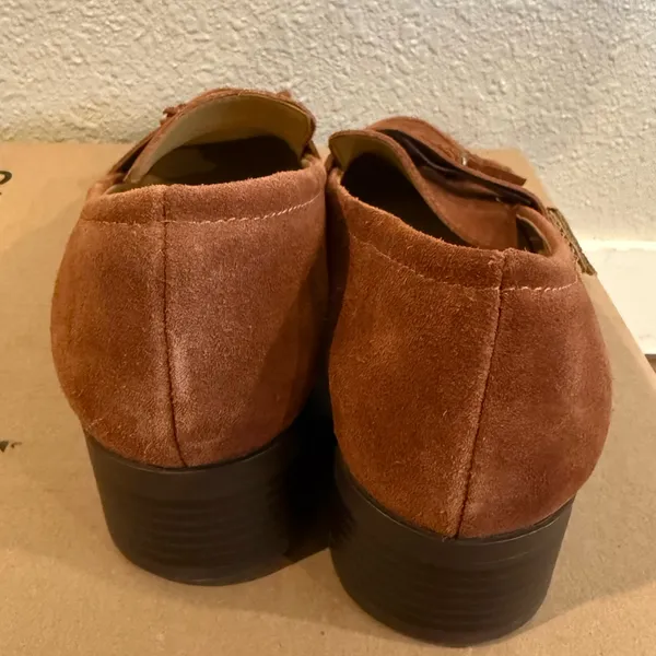 Naturalizer Women's Brown Suede Loafers Size 8‎ - Image 4