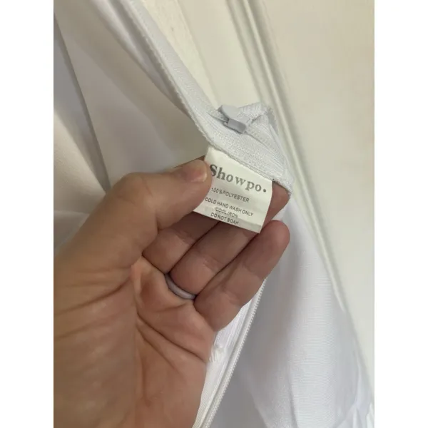 ShowPo White Never Let You Go Mini Skort 8 Preppy Minimal Tennis - Image 7