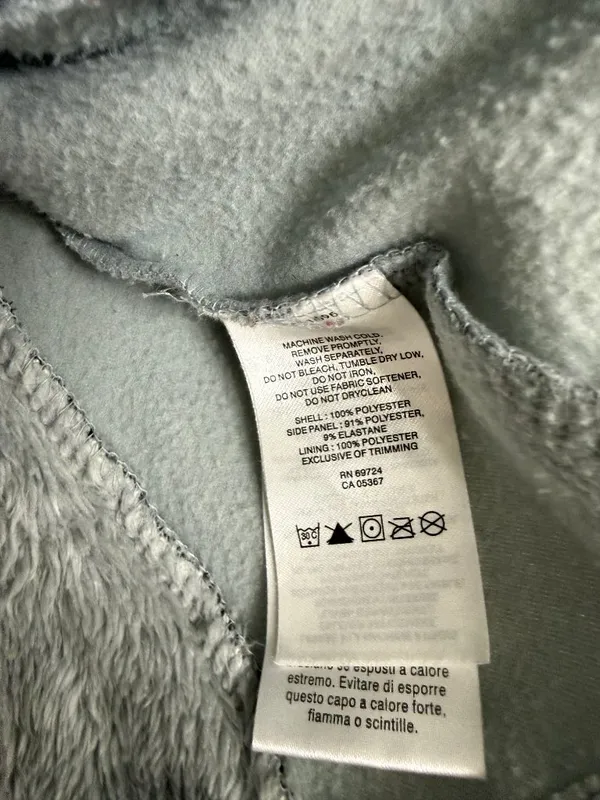 Columbia Gray High-Pile Fleece Full-Zip Jacket Women’s L - Image 6
