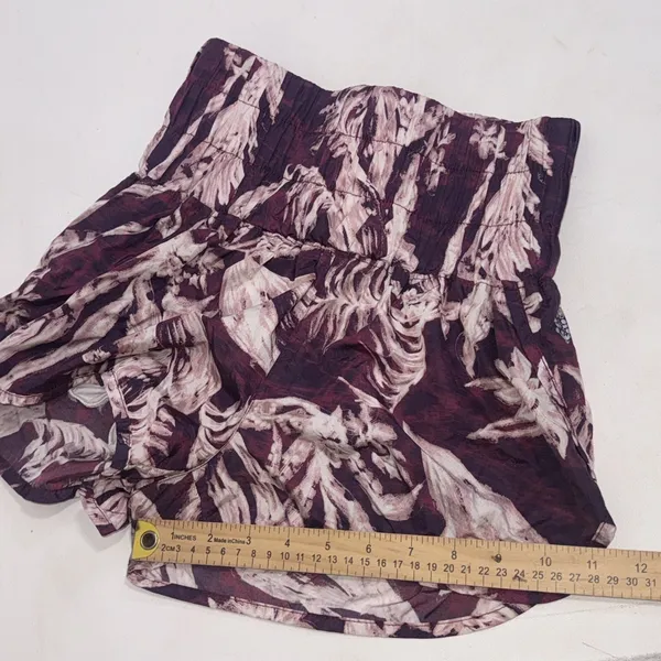 Free People FP Movement Floral Hi Rise Running Athleisure Gym‎ Shorts Size XS - Image 10