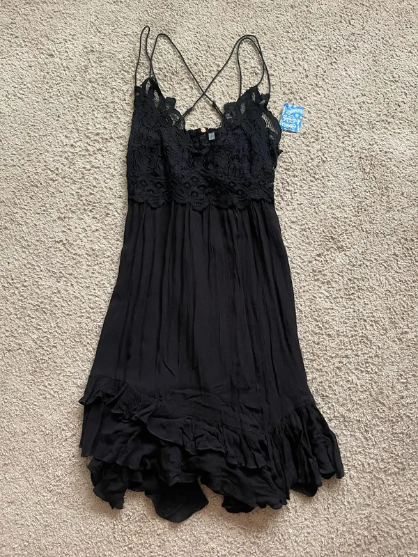 Free People Adella Slip Dress - Image 3