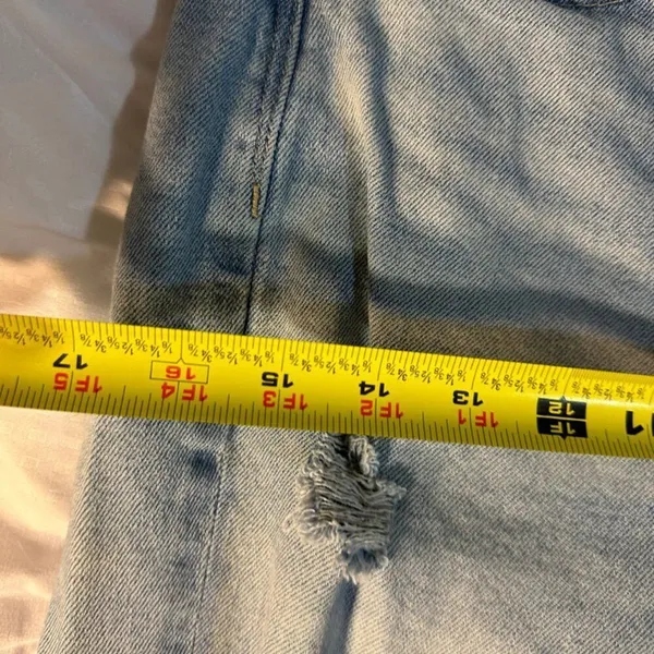 American Eagle Jeans Size 6 Regular Inseam 27 inches Mom Straight Stretch - Image 6