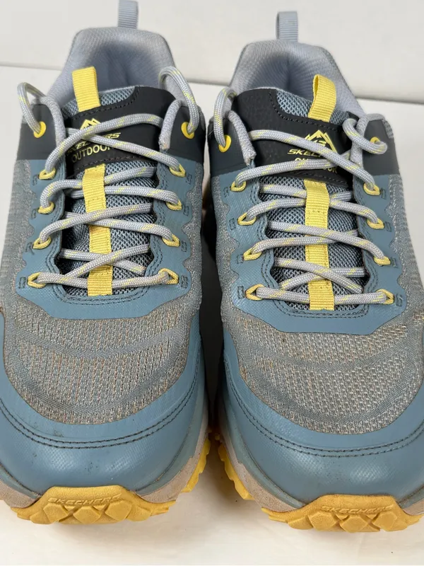Skechers D’Lux Journey Outdoor Hiking Shoes Women’s US 9 Gray Blue Trail - Image 9