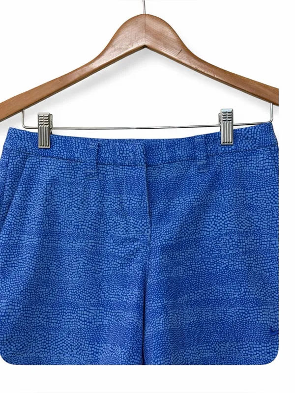 Nike Golf Women’s Dri-Fit Blue Geometric Print Shorts Size 2 - Image 9