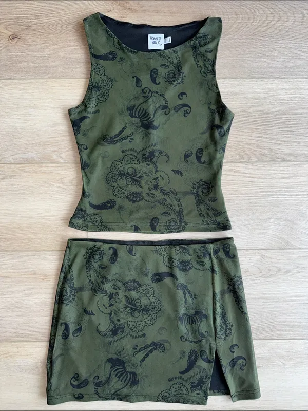 Princess Polly Mathilde Green Set - Image 2