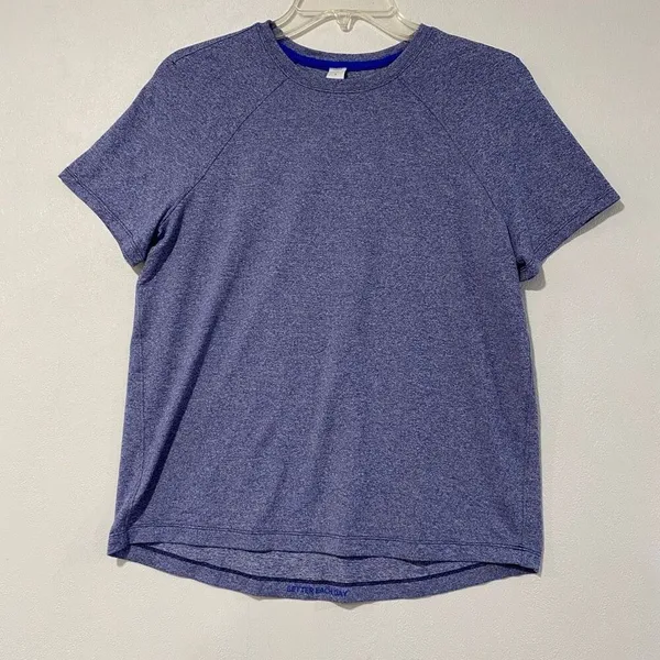 Lululemon Swiftly Tech Short Sleeve Workout Top Size 6 Purple Heather - Image 2