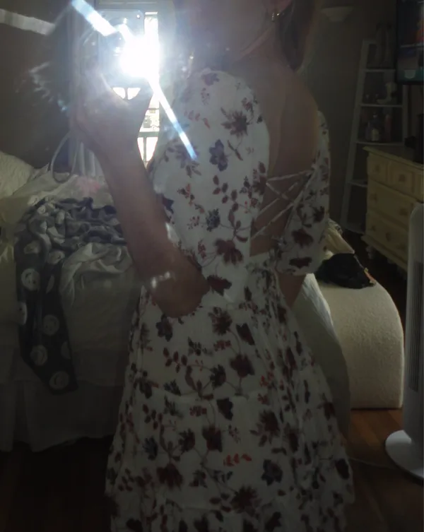 Francesca's Mini Floral Dress - Image 2
