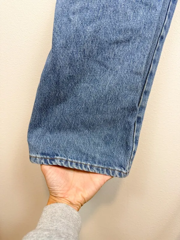 Levi’s Vintage Denim Overalls Straight Leg File Away Size Small - Image 14