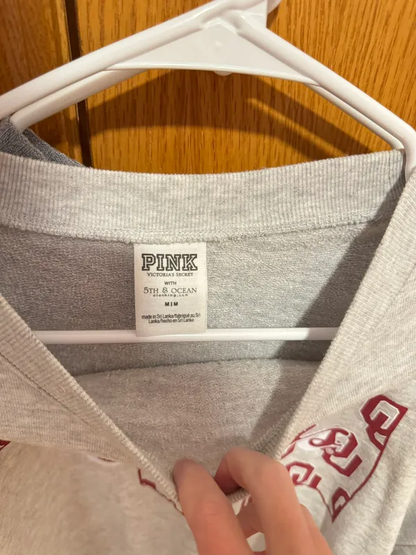 PINK - Victoria's Secret Oklahoma University Sweatshirt - Image 2