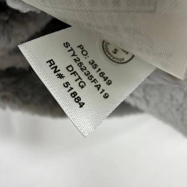 Patagonia Los Gatos Jacket Womens Small Gray Quarter Zip Fleece Pullover 25235 - Image 7