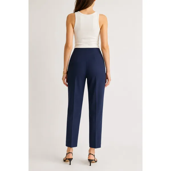 Abercrombie & Fitch Navy Forme Straight Pants - Image 2
