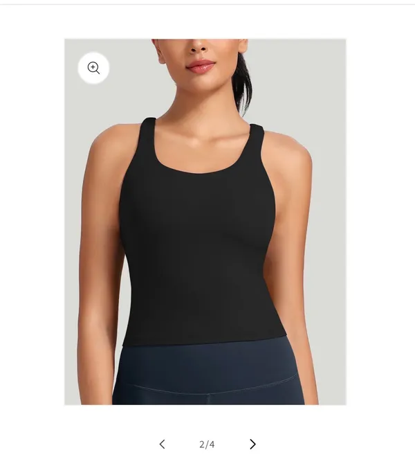 Heynuts black athletic tank top Size L - Image 6