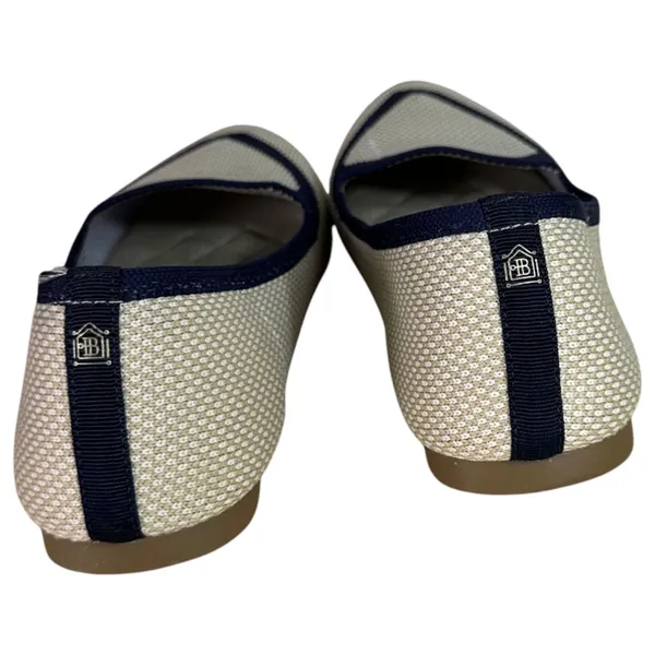 Birdies Blackbird Cream Navy Slip On Knit Loafers Size 6.5 READ DESCRIPTION - Image 8