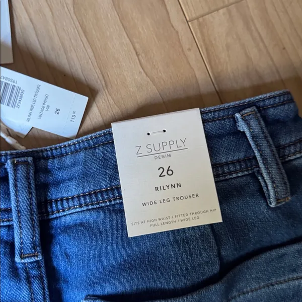 Z Supply RILYNN WIDE LEG TROUSER - Image 4