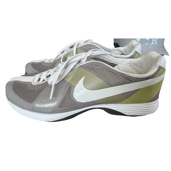 Nike Hyperfuse Lunarlon Green Lace Up Mesh Golf Shoes Women’s Size 9 483325-002 - Image 9