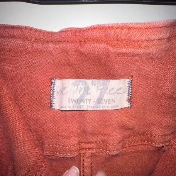 We The Free Rust Orange mini skirt with zipper, great for a night‎ out #miniskirt - Image 3