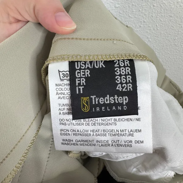 Tredstep Solo Equestrian‎ Breeches Size 26 Tan - Image 7