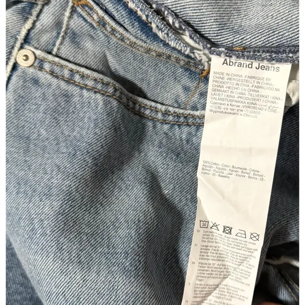 Abrand 99 Maxi Denim Skirt Size 26 Blue - Image 3