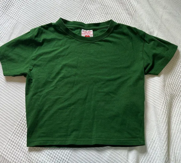 Basic Green Top - Image 2